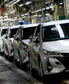 انكماش مبيعات وإنتاج تويوتا العالمية خلال نوفمبر