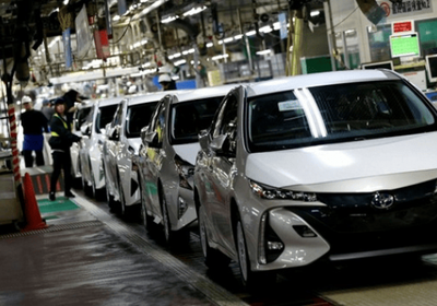 انكماش مبيعات وإنتاج تويوتا العالمية خلال نوفمبر