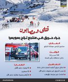 قتلى ومصابون جراء حريق في منتجع تزلج بسويسرا (إنفوجراف)