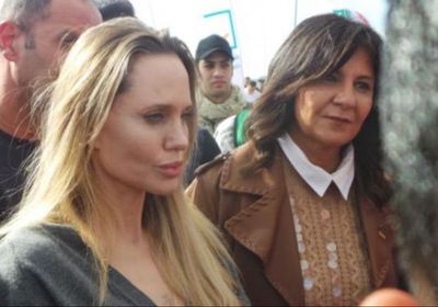 من معبر رفح.. أنجلينا جولي: حجم المعاناة في غزة يفوق الوصف
