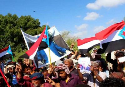 احتجاجات في كرش لحج ضد العدوان السعودي على الجنوب