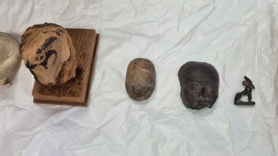 مصر تسترد 7 قطع أثرية من الولايات المتحدة