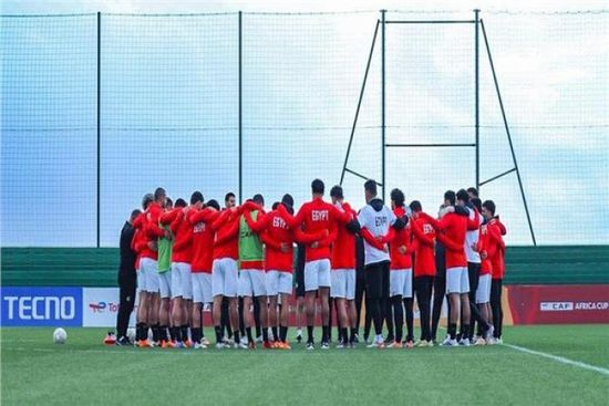 منتخب مصر يختتم تدريباته استعداداً لمواجهة بنين في أمم أفريقيا