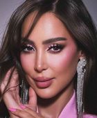 بسمة بوسيل تحتفل بتأهل منتخب المغرب لدور الثمانية