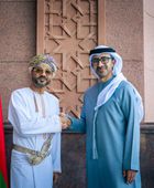 وزير الخارجية الإماراتي يستقبل نظيره العماني في أبوظبي