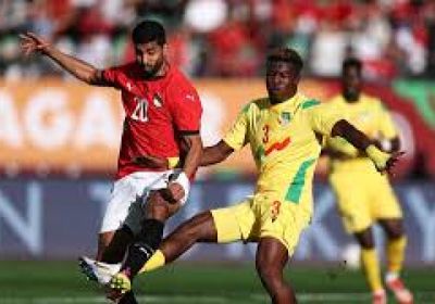 بنين يسجل هدف التعادل في شباك منتخب مصر