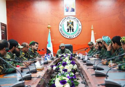 قيادة الحزام الأمني تنفي وجود توترات في معسكر الشعب