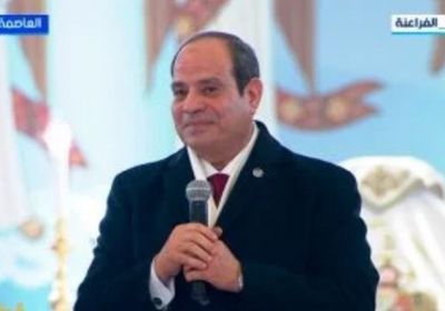 السيسي: حرصت على المشاركة بعيد الميلاد منذ 2015 وحتى الآن
