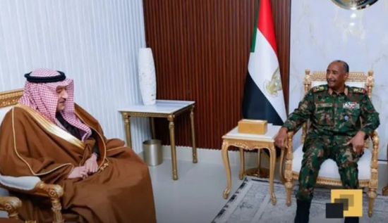 رئيس مجلس السيادة والخريجي يناقشان مبادرة السعودية بشأن السودان