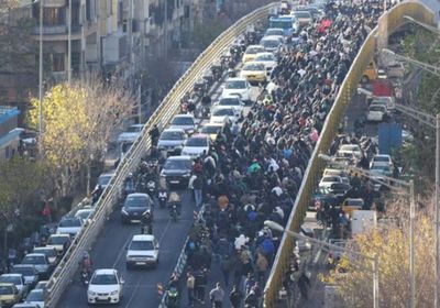 تظاهرة احتجاجية كبيرة في طهران