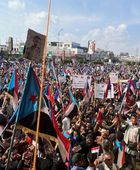 آلاف المتظاهرون في عدن يطالبون باستعادة دولة الجنوب