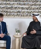 محمد بن زايد ورئيس وزراء جورجيا يبحثان تعزيز التعاون بين البلدين