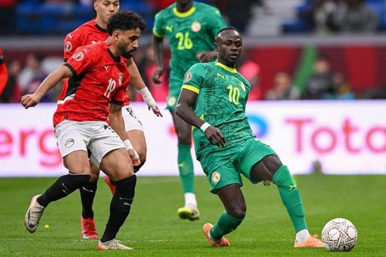 ساديو ماني يسجل الهدف الأول للسنغال فى شباك منتخب مصر