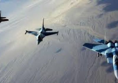 طائرات التحالف بقيادة أمريكا تحلق فوق شمال سوريا