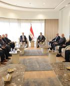 رئيس المخابرات المصرية يستقبل رئيس اللجنة الوطنية الفلسطينية لإدارة غزة