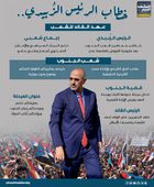 خطاب الرئيس الزُبيدي.. عهد القائد للشعب (إنفوجراف)