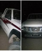 قوات الحزام الأمني تستعيد طقمًا منهوبًا وتضبط المتورطين بأبين