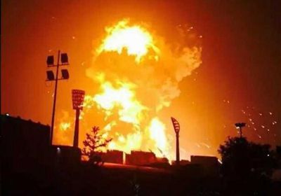 انفجار هائل بأحد المصانع في الصين