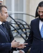 الشرع يبحث مع ماكرون آخر التطورات السياسية بسوريا