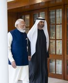 محمد بن زايد ورئيس وزراء الهند يبحثان تعزيز التعاون بين البلدين