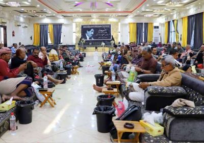 الانتقالي ينظم مجلس عزاء في الفقيد البيض بالعاصمة عدن