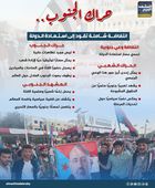 حراك الجنوب.. انتفاضة شاملة تقود إلى استعادة الدولة (إنفوجراف)