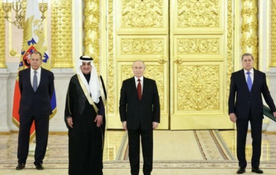 سامي السدحان يقدم أوراق اعتماده سفيراً للمملكة في موسكو
