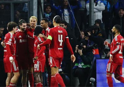    ليفربول يهزم مارسيليا بثلاثية بدوري الأبطال