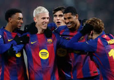 برشلونة يحول تأخره لفوز على سلافيا براغا