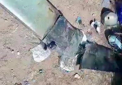 العمالقة تسقط مسيرة لمليشيات الحوثي في مديرية بيحان 