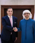 وزير الخارجية الإماراتي يستقبل نظيره القبرصي في أبوظبي