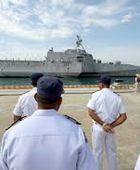 سفينة حربية أميركية ترسو في قاعدة بحرية كمبودية حدثتها الصين