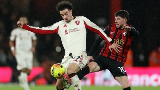 ليفربول يسقط أمام بورنموث بثلاثية