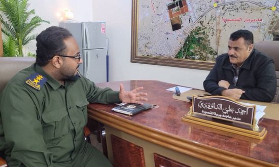 مأمور المنصورة يبحث جهود "حماية المنشآت" وتأمين المرافق