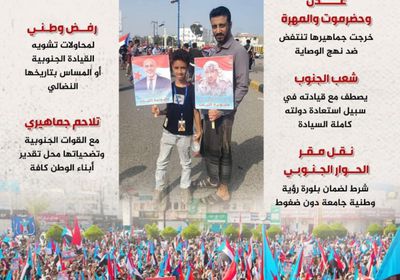 مليونيات الجنوب.. الشعب يرفض سياسة الوصاية (إنفوجراف)