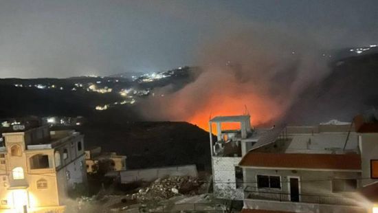 غارة إسرائيلية تستهدف منزلاً في بلدة يارون اللبنانية