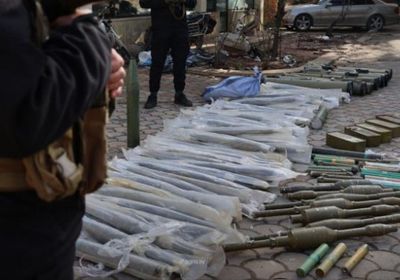 الأمن السوري يحبط محاولة تهريب أسلحة لداخل لبنان