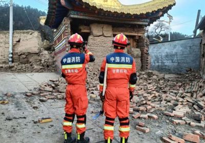 الصين: إجلاء أكثر من 20 ألف شخص بعد زلزال بقوة 5.5 درجة في مقاطعة غانسو