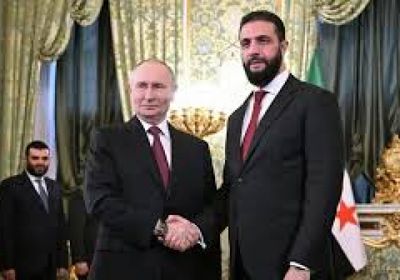 الكرملين: بوتين والشرع يبحثان الوضع في الشرق الأوسط غدًا