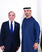 محمد بن زايد يستقبل رئيس باكستان في قصر البحر