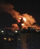 غارات إسرائيلية جنوبي شرق خان يونس