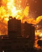 غارات إسرائيلية مكثفة على المناطق الشرقية لغزة