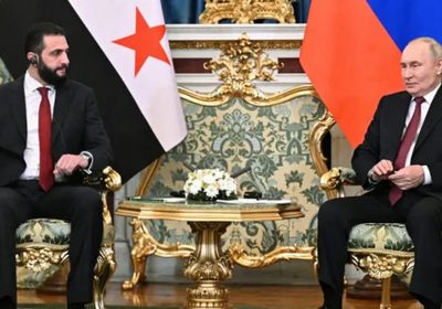 الرئيس الروسي للشرع: نهنئكم على جهودكم للحفاظ على وحدة سوريا