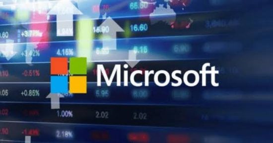 سهم مايكروسوفت يسجل أعمق هبوط منذ سنوات