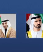 &lrm;محمد بن راشد ومنصور بن زايد يهنئان رئيس وزراء غينيا بإعادة تعيينه