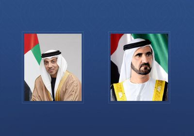 &lrm;محمد بن راشد ومنصور بن زايد يهنئان رئيس وزراء غينيا بإعادة تعيينه