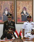 الجيش المصري يعلن توقيع اتفاقية عسكرية مع سلطنة عمان