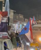 مسيرة في سيئون دعمًا للرئيس الزُبيدي