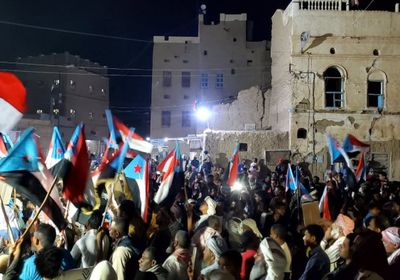 مسيرة حاشدة في حضرموت تأييدا لقرارات الرئيس الزُبيدي