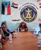 انتقالي الصعيد يدعو إلى الاصطفاف خلف الرئيس الزُبيدي